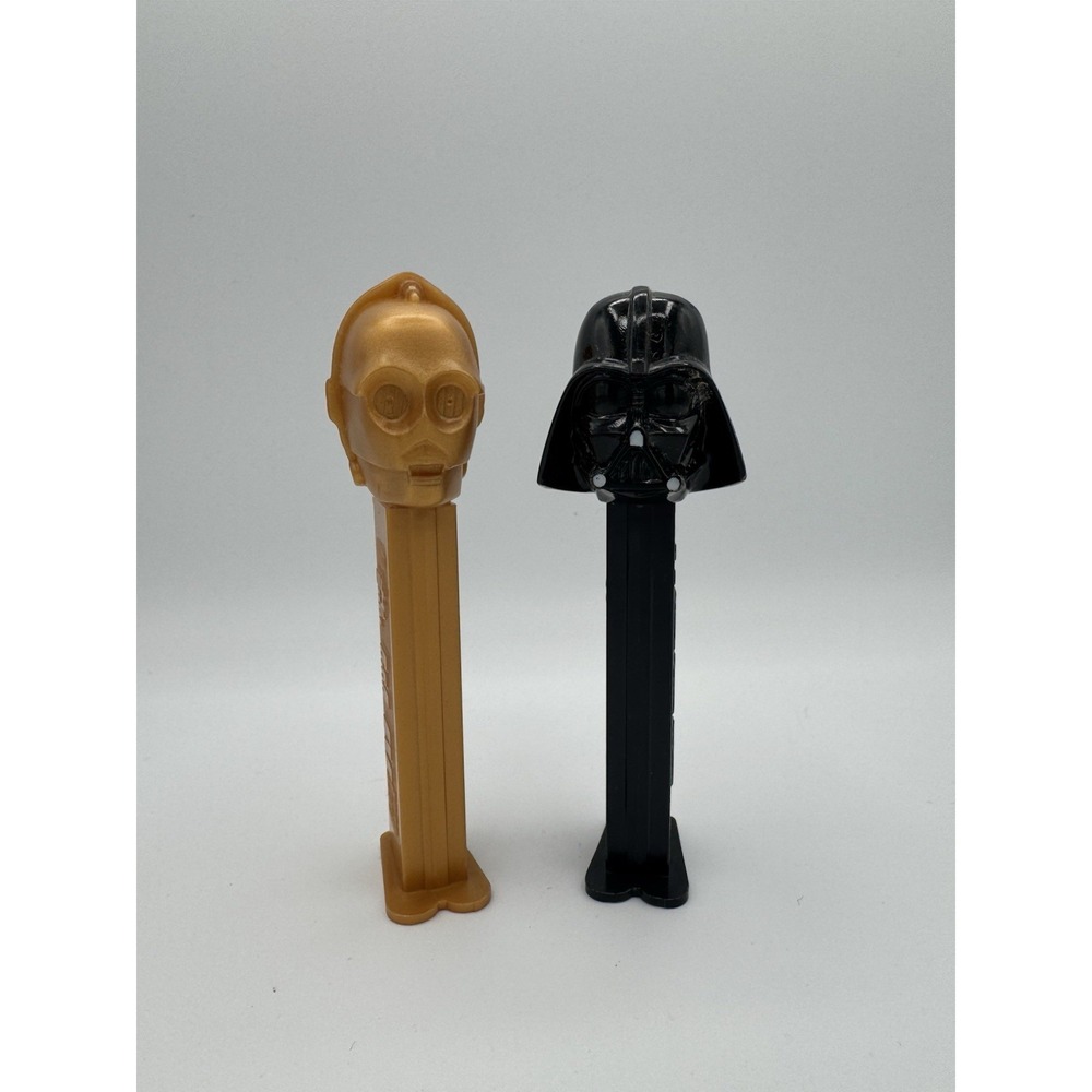 Star wars Lot Pez Candy Dispensers 1997 Darth Vader‎ & C-3PO Vintage